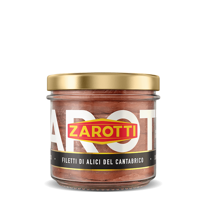 Filetti di alici del Mar Cantabrico in olio di oliva