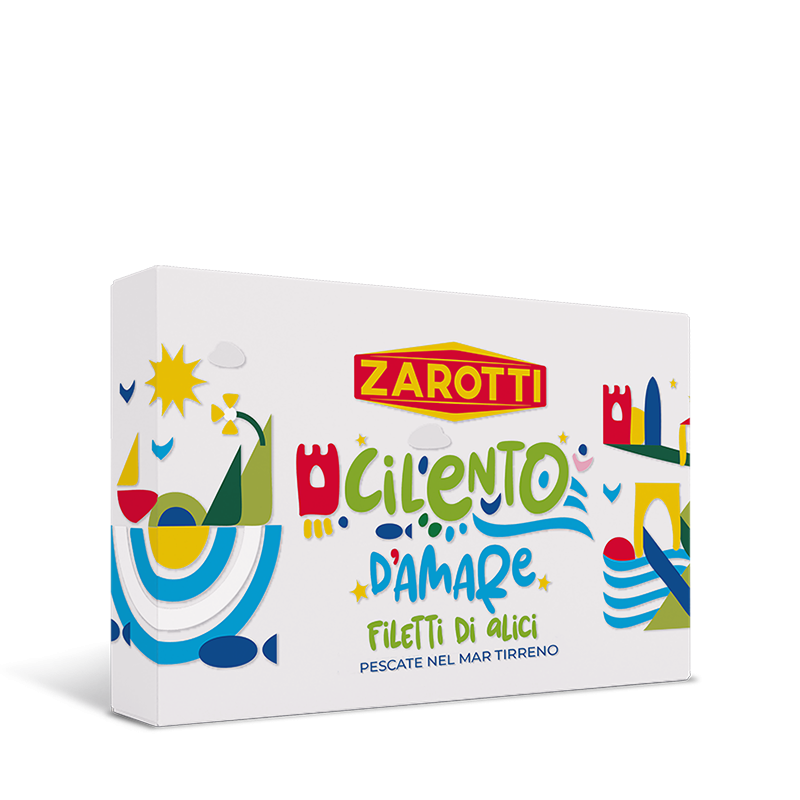 Filetti di alici distesi del Cilento in olio di oliva