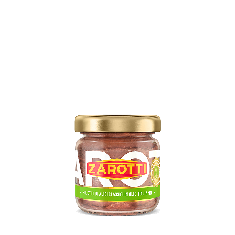 Filetti di alici in olio italiano