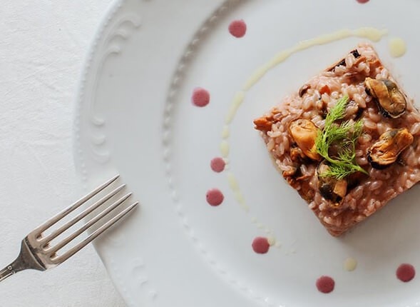 Risotto alle cozze Zarotti