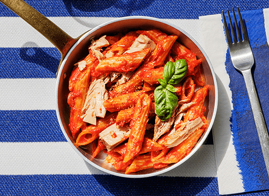 Penne integrali ai Filetti di Tonno