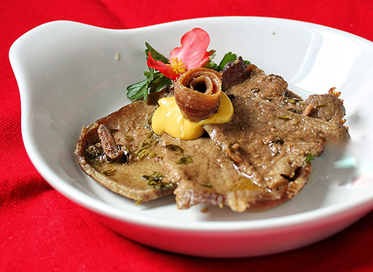 Filetto in salsa di alici